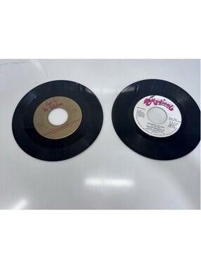 Vintage 45 RPM Vinyl Record Washington Redskins Football Novelty Fan Records